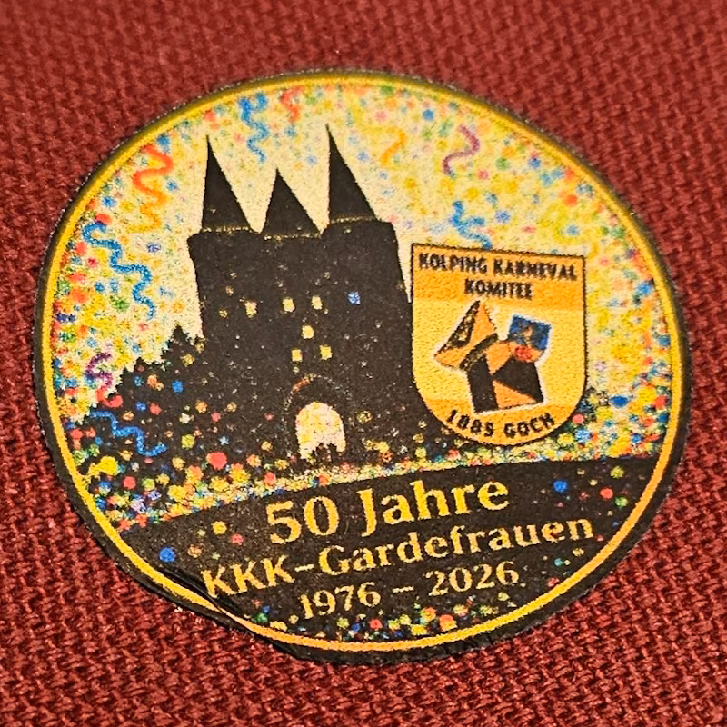 Narrenkappen_Gardefrauen_20260614_Steintor_800x800 Das Logo 50 Jahre Kolping Karneval Komitee Goch