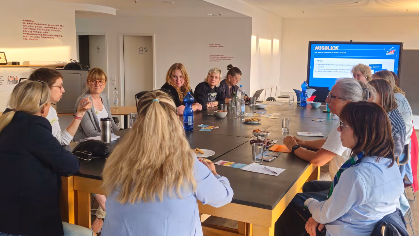 AGNV Netzwerktreffen September 2026 Frauen aus Karnevalsgruppen diskutieren über Nachhaltigeit