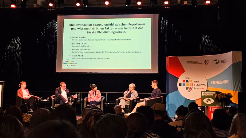 BNE-Festival 2026 Podiumsdiskussion